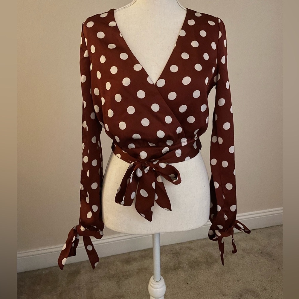 Blouse crop top